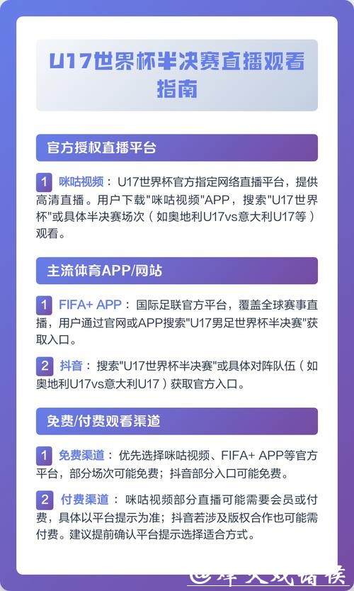 免费观看世界杯高清直播技巧与指南 免费观看世界杯高清直播技巧与指南